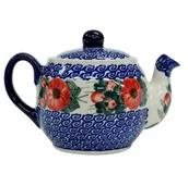Czajniki na gaz - Ceramiczna czajnik kula Ceramika Bolesławiec - miniaturka - grafika 1
