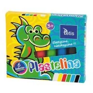 Przybory szkolne - Tetis Plastelina 6kol 15g - miniaturka - grafika 1