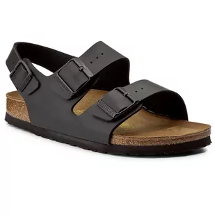 Birkenstock Sandały Milano 034793 Schwarz - Sandały damskie - miniaturka - grafika 1