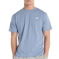 Koszulki męskie - Koszulka New Balance MT41509DUS - niebieska - miniaturka - grafika 1