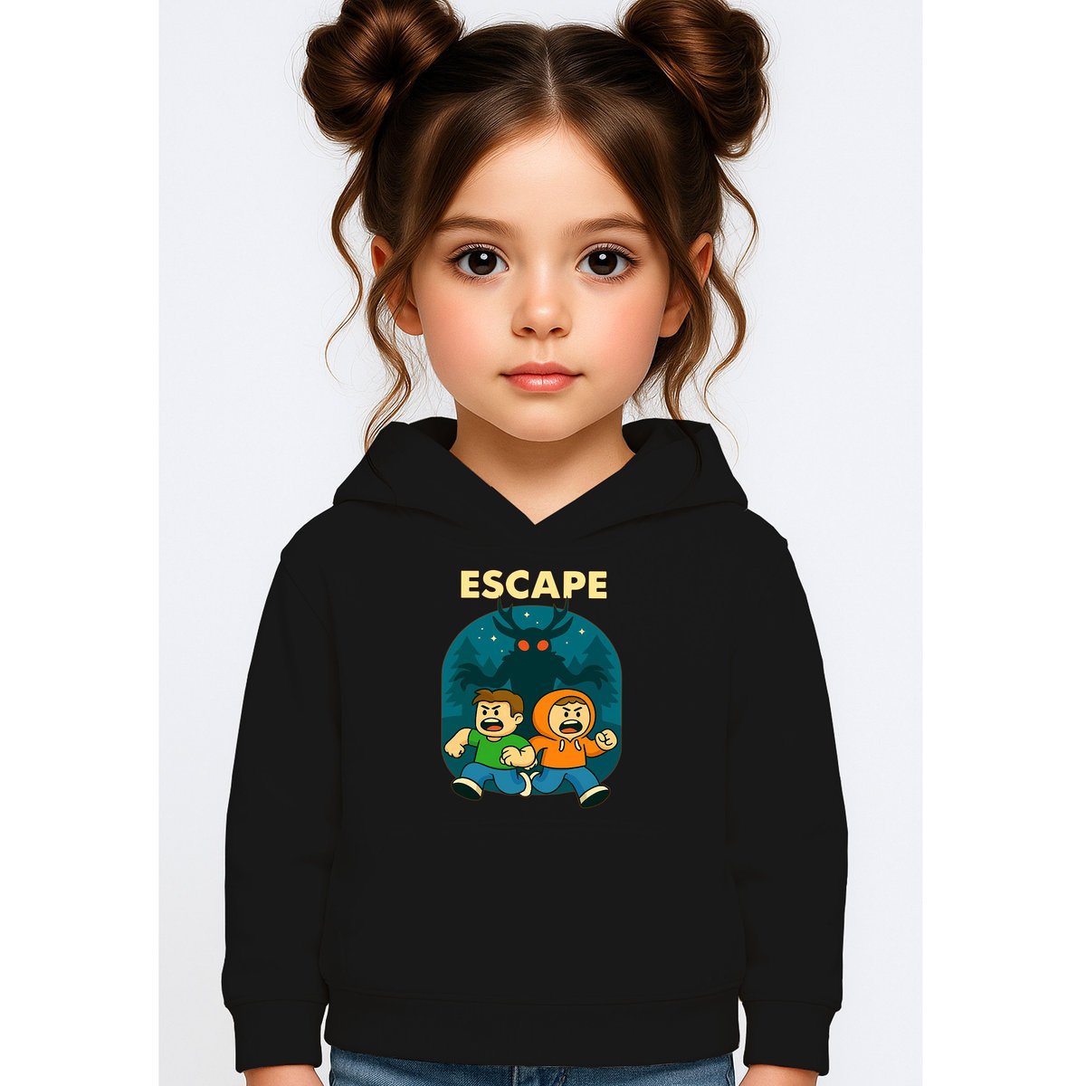 BLUZA DZIECIĘCA Z KAPTUREM 99 NOCY W LESIE ROBLOX 134-140 PREZENT