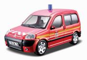 Samochody i pojazdy dla dzieci - Bburago Citroen Berlingo policja straż 1:50 - miniaturka - grafika 1