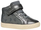Buty dla dziewczynek - Geox B Mirroless Girl A buty typu sneakersy dziewczęce, Szary, 22 EU - miniaturka - grafika 1