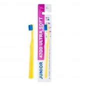 Szczoteczki do zębów dla dzieci - WOOM WOOM 4700 JUNIOR Ultra Soft miękka szczoteczka do zębów dla dzieci 6+ - miniaturka - grafika 1