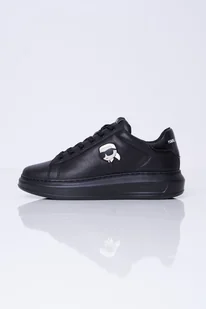 Sneakersy czarne skórzane Kapri Karl Lagerfeld KL62530N 38 - Sneakersy damskie - miniaturka - grafika 1