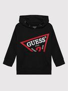 Bluzy dla chłopców - Guess Bluza L2YQ07 KAD70 Czarny Oversize - miniaturka - grafika 1