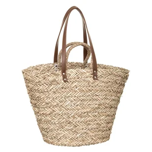 Torba damska na zakupy, Shopping, beżowa, 20x36x50 cm - Torby i wózki na zakupy - miniaturka - grafika 1