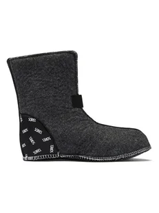 Sorel Buty wewnętrzne w kolorze szarym - Kapcie damskie - miniaturka - grafika 1