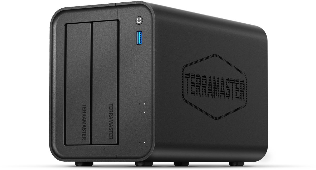 TERRAMASTER F2-425 2bay NAS 4GB DDR4 No Hard Drive