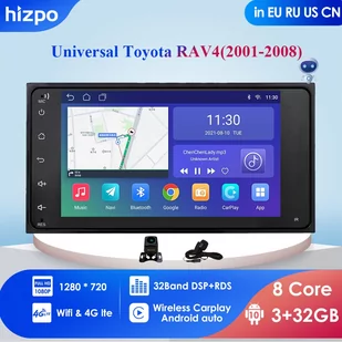 AliExpress Z systemem android 10 samochodów Radio odtwarzacz multimedialny dla Toyota Corolla stary RAV4 Prado - Motoryzacja Outlet - miniaturka - grafika 1