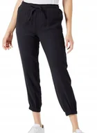 Spodnie męskie - Only Czarne Spodnie Casual Damskie Wiązane Klasyczne Proste Xxs J2A - miniaturka - grafika 1