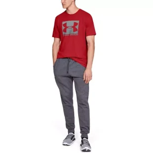 Koszulka męska Under Armour BOXED SPORTSTYLE SS - Koszulki sportowe męskie - miniaturka - grafika 3