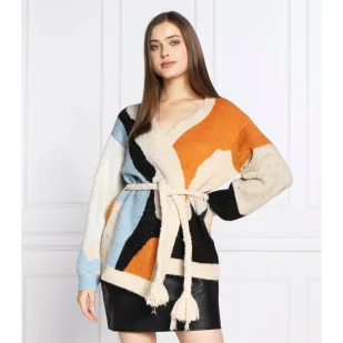 Silvian Heach Kardigan | Relaxed fit - Swetry damskie - miniaturka - grafika 1