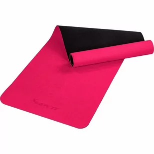 Movit Mata do ćwiczeń Yoga 190 x 60 cm różowa M77395 - Maty do ćwiczeń - miniaturka - grafika 1