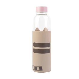 Pusheen - Butelka na wodę ze szkła 500 ml - Butelki dla niemowląt - miniaturka - grafika 1
