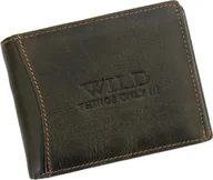 Portfele - Wild Skórzany męski portfel Wild Things Only 5501 NoSize - miniaturka - grafika 1