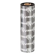 Taśmy do drukarek barwiące - Taśma termotransferowa Zebra 110mm x 74m 0,5" woskowa (02300GS11007) black - miniaturka - grafika 1