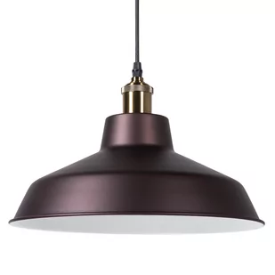 Beliani Lampa wisząca Lampa wisząca metalowa brązowa PECHORA 85510 - Lampy sufitowe - miniaturka - grafika 1