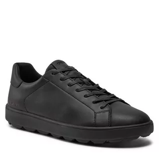 Półbuty męskie - Sneakersy Geox U Spherica Ecub-1 U45GPC 00085 C9999 Black - grafika 1