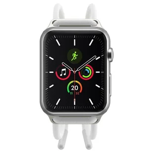 Baseus pasek opaska bransoleta do Apple Watch 38 mm / 40 mm biały (LBAPWA4-A24) - Akcesoria do smartwatchy - miniaturka - grafika 4