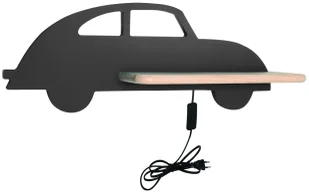 Szara lampka nocna dla chłopca w postaci autka - 4X K044 T1-N54 - Lampy stojące Szara lampka nocna dla chłopca w postaci autka - 4X K044 T1-N54 - Lampy stojące - miniaturka - grafika 1