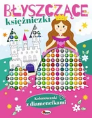 Literatura popularno naukowa dla młodzieży - Kolorowanki z diamencikami Błyszczące księżniczki - Kevin Prenger - książka - miniaturka - grafika 1