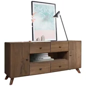 Komody - Komoda II Drewniana z Buku Olejowanego WZ-0624-06.. WZ-0624 G+K Meble Buk Olejowany w Kolorze Tabak - miniaturka - grafika 1