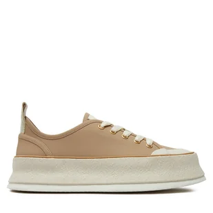 Trampki Max Mara Prefallsneaker 2424766011 Beżowy - Trampki damskie - miniaturka - grafika 1