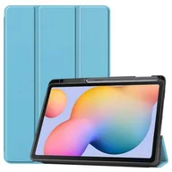 Etui do tabletów - Bizon Etui Case Tab Lizard do Samsung Galaxy Tab S6 Lite 2022/2020, błękitne - miniaturka - grafika 1