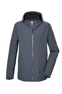 Kurtki męskie - G.I.G.A. DX Męska kurtka funkcyjna/kurtka outdoorowa z kapturem GS 80 MN JCKT, niebiesko-szara, S, 43110-000 - miniaturka - grafika 1