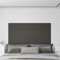 Panele ścienne i boazeria - Panele ścienne, 12 szt, ciemnoszare, 90x30 cm, aksamit, 3,24 m² - miniaturka - grafika 1