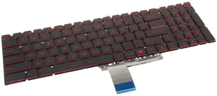 Movano Klawiatura laptopa do MSI MS-16J9, MS-16JB podświetlenie - Części i akcesoria do laptopów - miniaturka - grafika 1