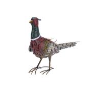 Figurki dekoracyjne - Dekoracyjny ptak Bażant do ogrodu - miniaturka - grafika 1