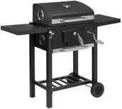 Grille - Węglowy grill z pokrywką na kółkach K5-T99 - miniaturka - grafika 1