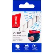 Kreda - Kreda tablicowa biała (12szt.) MK001-00 MEMOBE - miniaturka - grafika 1