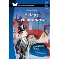 Lektury szkoły średnie - Sklepy cynamonowe. Z opracowaniem - miniaturka - grafika 1