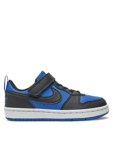 Nike Sneakersy Court Borough Low Recraft PS HM6298 480 Niebieski - Buty dla chłopców - miniaturka - grafika 1