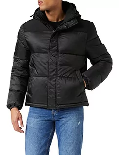 Kurtki męskie - MUSTANG Męska kurtka Daniel H Outdoor Blouson, Black 4142, L - grafika 1