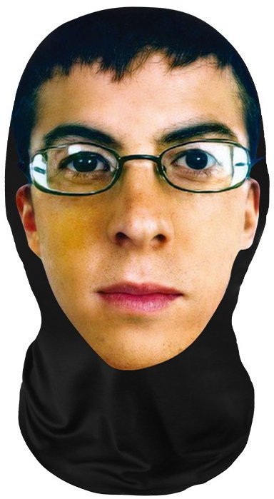 Kominiarka MASKA IMPREZA Narty Motor MIKROFIBRA NADUK 3D COSPLAY McLovin