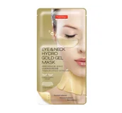 Maseczki do twarzy - Purederm koreańska maseczka pod oczy i na szyję ADS336 - miniaturka - grafika 1