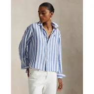 Koszule damskie - POLO RALPH LAUREN Lniana koszula Relaxed fit - miniaturka - grafika 1