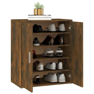 Lumarko Szafka na buty, przydymiony dąb, 60x35x70 cm - Szafki na buty - miniaturka - grafika 5