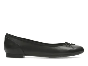 Clarks, Baleriny damskie, Couture Bloom, czarny, rozmiar 37 - Baleriny - miniaturka - grafika 1