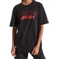 Koszulki i topy damskie - Koszulka damska Superdry City College t-shirt bawełna-XS - miniaturka - grafika 1