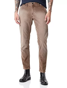 camel active Męskie spodnie 477415/8F31, drewno, 31W/32L - Spodenki męskie - miniaturka - grafika 1