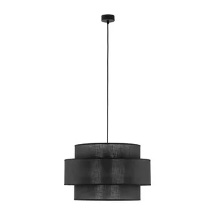 Ponadczasowy, czarny zwis z abażurem TK 4999 z serii CALISTO BLACK - Lampy sufitowe - miniaturka - grafika 1