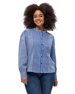 Koszulki i topy damskie - Peppercorn Damska koszulka Demia z okrągłym dekoltem, 2991p D. Blue P, XL - miniaturka - grafika 1