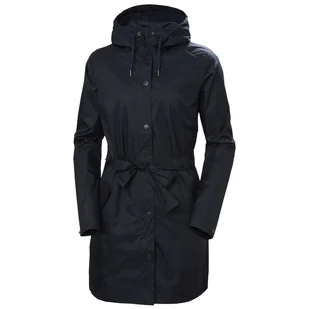 Damski płaszcz HELLY HANSEN W LYNESS II COAT 53248_598 – Granatowy - Płaszcze damskie - miniaturka - grafika 1