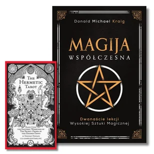 Pakiet Magija współczesna. Dwanaście lekcji wysokiej sztuki magicznej, Hermetic Tarot, karty - karty - Ezoteryka - miniaturka - grafika 1