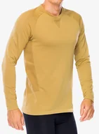 Bluzy sportowe męskie - Bluza biegowa Salomon Sense Aero Seamless - antiq - miniaturka - grafika 1